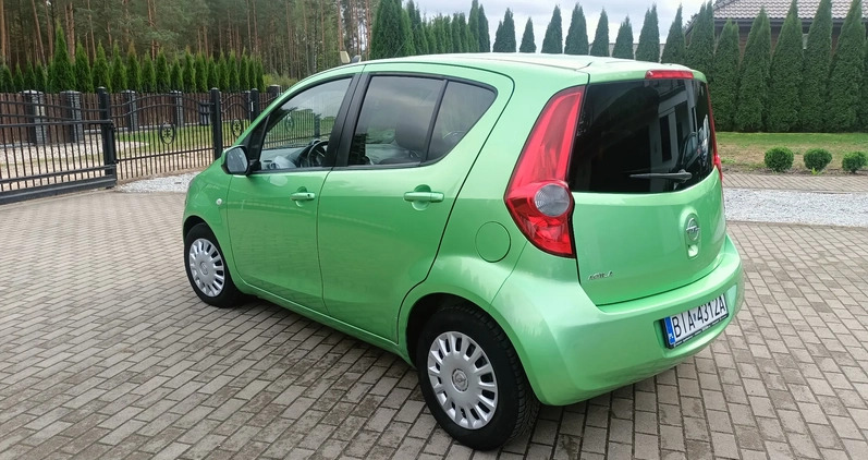 Opel Agila cena 12900 przebieg: 149000, rok produkcji 2008 z Trzcińsko-Zdrój małe 277